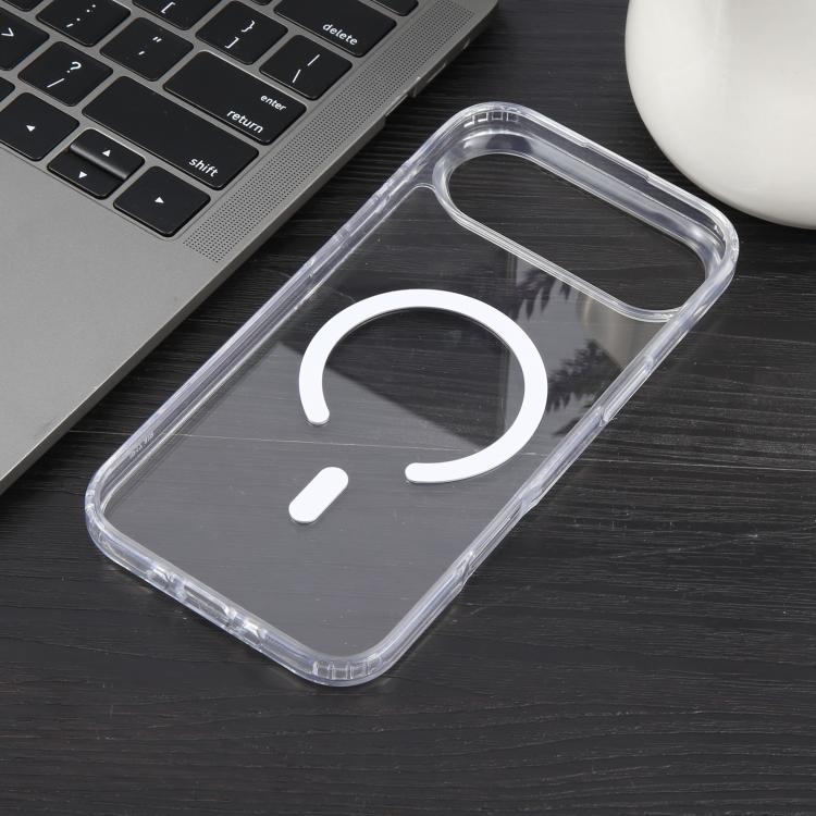 For iPhone Air GEBEI Jazz Series MagSafe Clear Acrylic Phone Case(Transparent) by GEBEI
