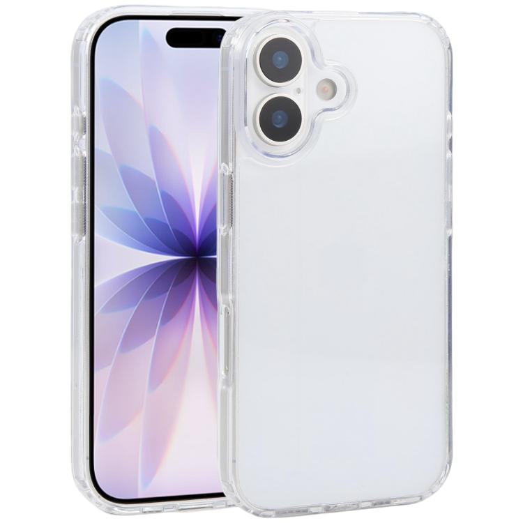 For iPhone 17 GEBEI Jazz Series Clear Acrylic Phone Case(Transparent) by GEBEI