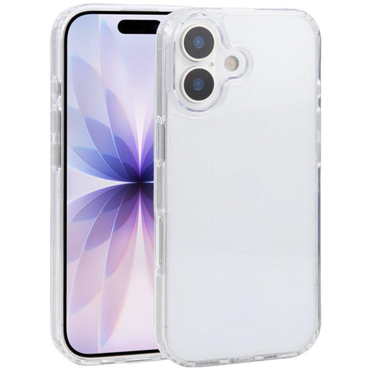 For iPhone 17 GEBEI Jazz Series Clear Acrylic Phone Case(Transparent) by GEBEI