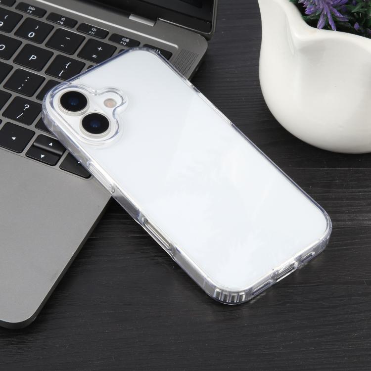 For iPhone 17 GEBEI Jazz Series Clear Acrylic Phone Case(Transparent) by GEBEI