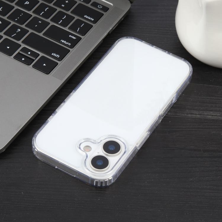 For iPhone 17 GEBEI Jazz Series Clear Acrylic Phone Case(Transparent) by GEBEI