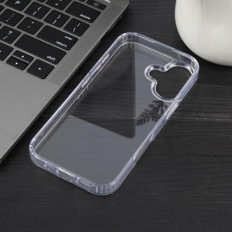 For iPhone 17 GEBEI Jazz Series Clear Acrylic Phone Case(Transparent) by GEBEI