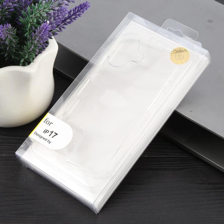 For iPhone 17 GEBEI Jazz Series Clear Acrylic Phone Case(Transparent) by GEBEI