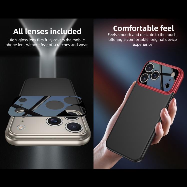 For iPhone 17 Pro Max GKK Color Master Splicing Phone Case(Blue Black) by GKK