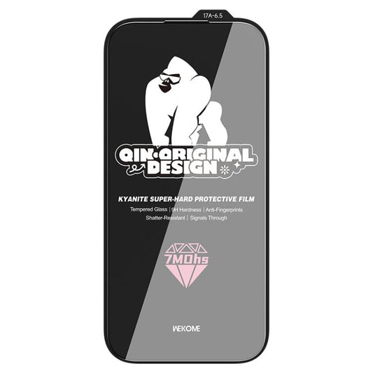 For iPhone Air WK WTP-129 Qin-Original Design 9D Curved Kyanite Ultra-Hard Tempered Glass Film by WK