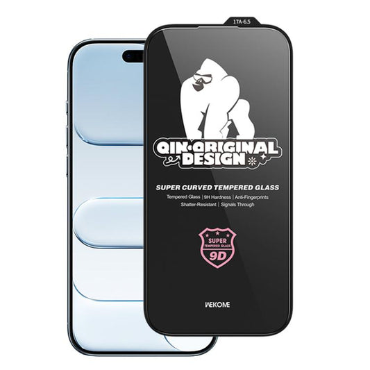 For iPhone Air WK WTP-120 Qin Series 9D Curved Large Arc HD Tempered Glass Film by WK