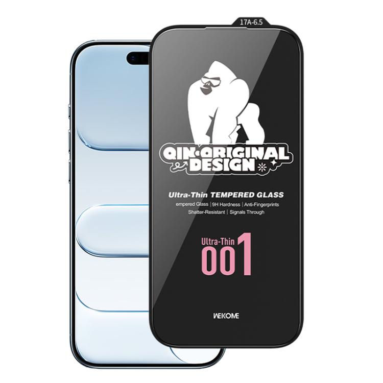 For iPhone Air WK WTP-113 Qin Series 9D Curved Ultra-thin 001 HD Tempered Glass Film by WK