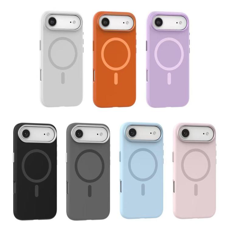 For iPhone Air Mutural Karen Series Liquid Silicone MagSafe Phone Case(Orange) by Mutural