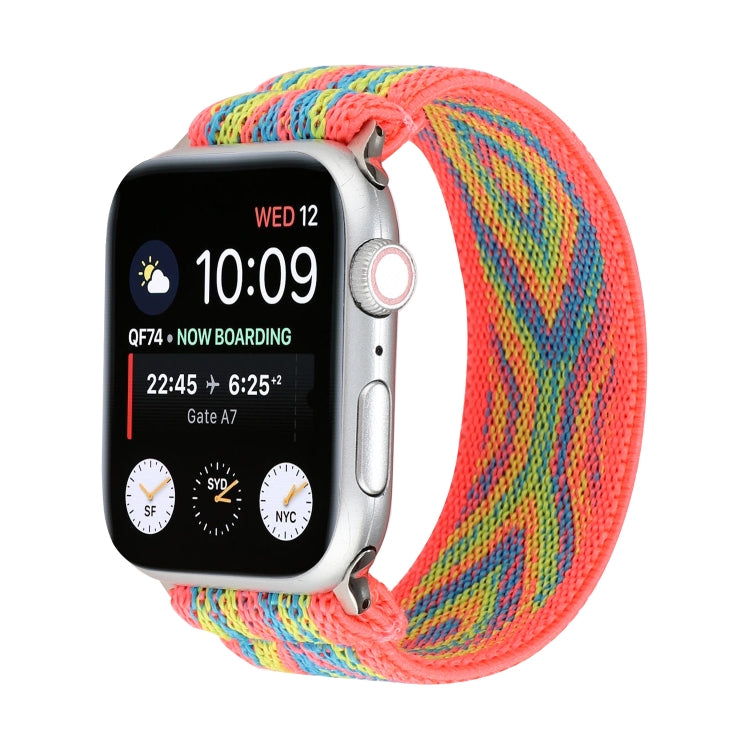 Nylon Watch Band For Apple Watch Series 7 41mm / 6 & SE & 5 & 4 40mm / 3 & 2 & 1 38mm(23) by bashfashion