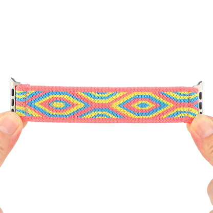 Nylon Watch Band For Apple Watch Series 7 45mm / 6 & SE & 5 & 4 44mm / 3 & 2 & 1 42mm(23) by bashfashion