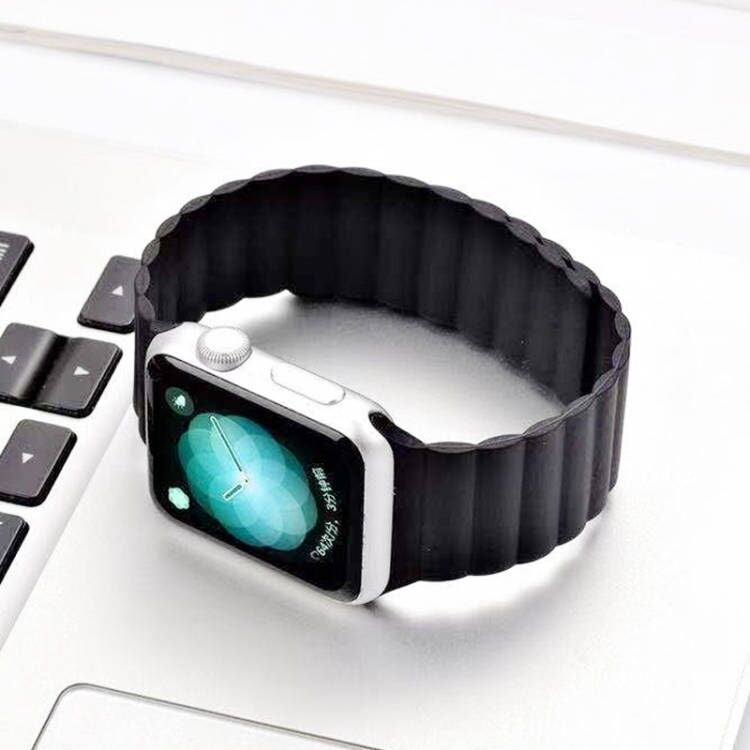 Magnetic Loop Watch Band For Apple Watch Series 9&8&7 41mm / SE 3&SE 2&6&SE&5&4 40mm / 3&2&1 38mm by bashfashion