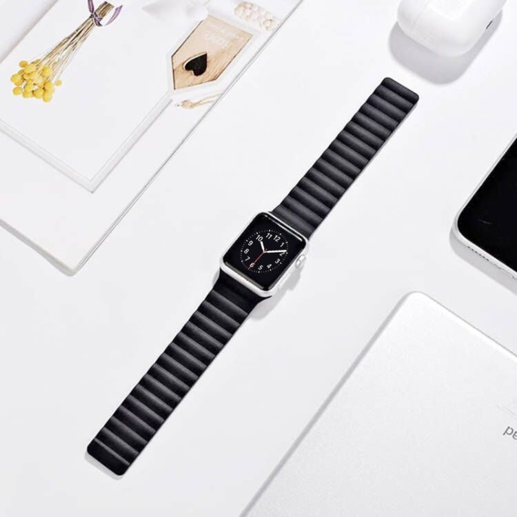 Magnetic Loop Watch Band For Apple Watch Series 9&8&7 41mm / SE 3&SE 2&6&SE&5&4 40mm / 3&2&1 38mm by bashfashion