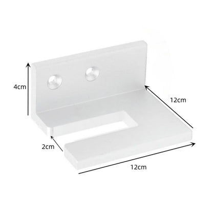 YX002 1 Pair Four-Wheel Skateboard Wall Mount Bracket by bashfashion