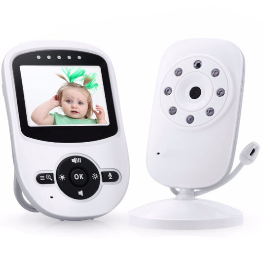 BM-SM24 2.4 inch LCD 2.4GHz Wireless Surveillance Camera Baby Monitor with 8-IR LED Night Vision, Two Way Voice Talk(White) by bashfashion