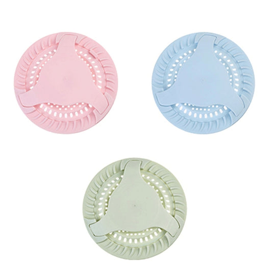 Sink Filter Floor Drain Cover Shower Sewer Hair Colanders Strainers, Random Color Delivery by bashfashion