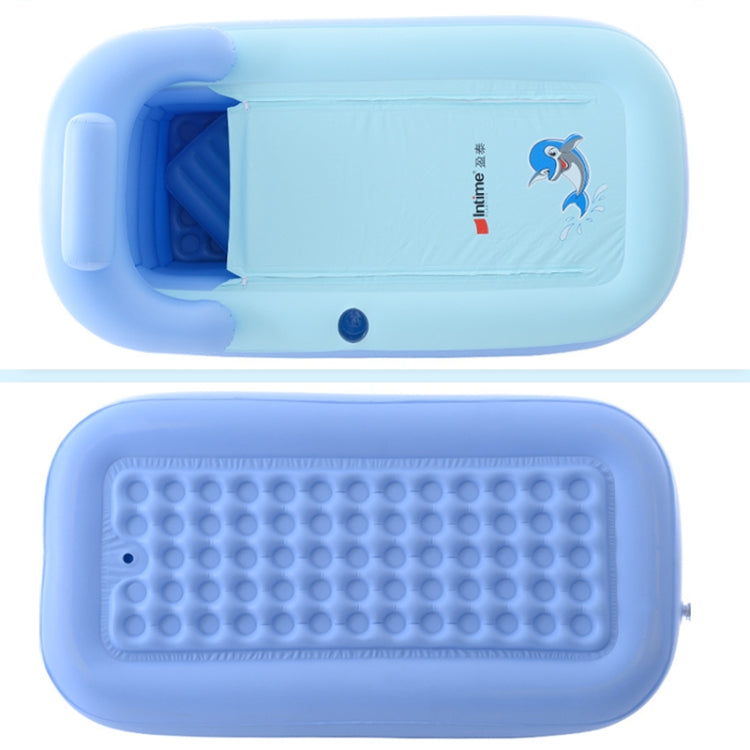 YT-038 Collapsible Sponge Bottom Inflatable Warm Bath Adult Bath Baby Swimming Pool with Charging Pump by bashfashion