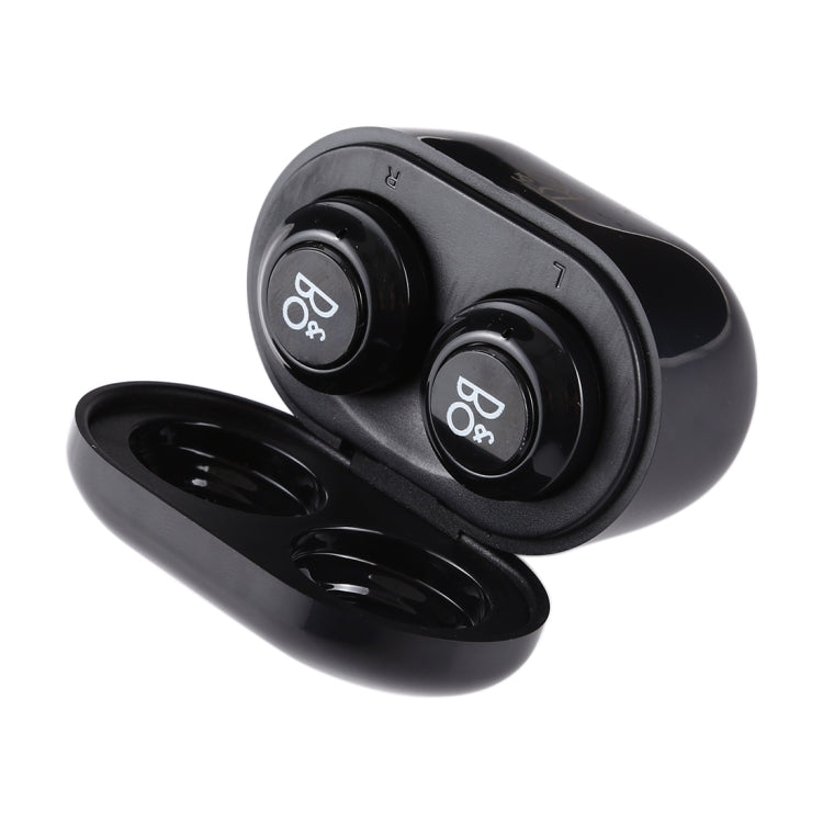 Air Twins TWS1 Bluetooth V5.0 Wireless Stereo Earphones with Magnetic Charging Box(Black) by bashfashion