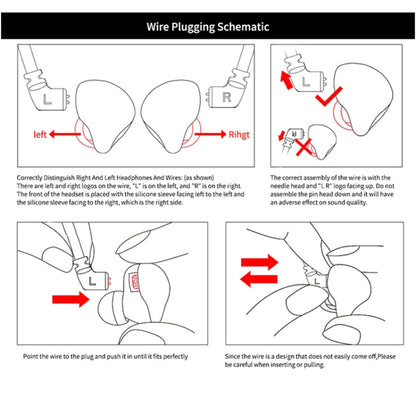 KZ ZSN Circle Iron Moving Iron Quad-core Wired Control In-ear Mega Bass HiFi Earphone with Microphone (Cyan) by KZ