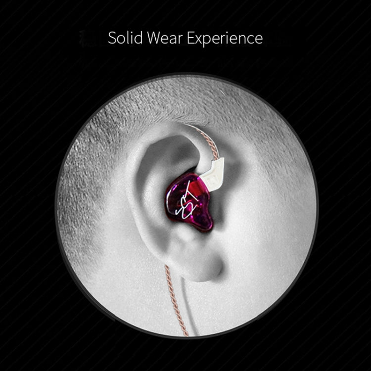 KZ ZST Circle Iron In-ear Mega Bass MP3 Dual Unit Earphone without Microphone (Colour) by KZ