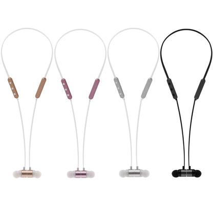 BT-900 Bluetooth 4.2 Hanging Neck Design Bluetooth Headset, Support Music Play & Switching & Volume Control & Answer(Black) by bashfashion