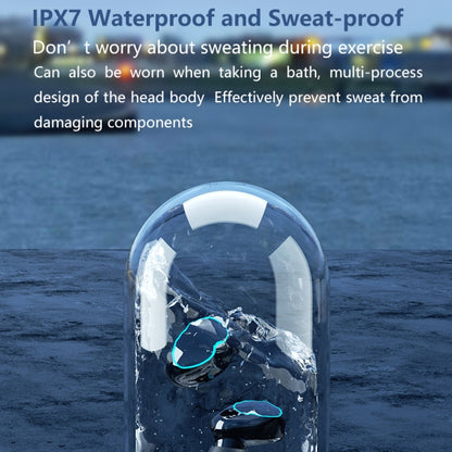 M10 Bluetooth 5.1 TWS Digital Display Wireless Bluetooth Earphone with Charging Box, Support Touch & Siri & Battery Display(Black) by bashfashion