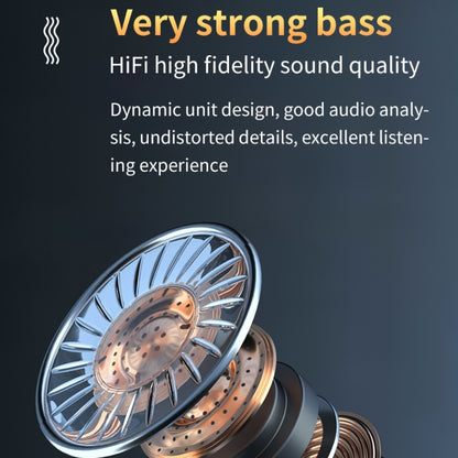 M10 Bluetooth 5.1 TWS Digital Display Wireless Bluetooth Earphone with Charging Box, Support Touch & Siri & Battery Display(Black) by bashfashion