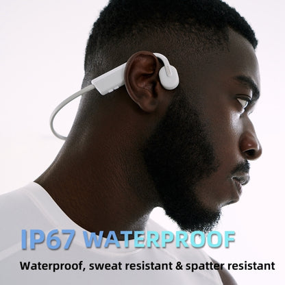 Sanag A9S Bone Conduction Bluetooth 5.1 HiFi Sports Earphone (Black) by Sanag