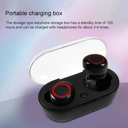 BTH-K08 TWS V5.0 Wireless Stereo Bluetooth Headset with Charging Case by bashfashion