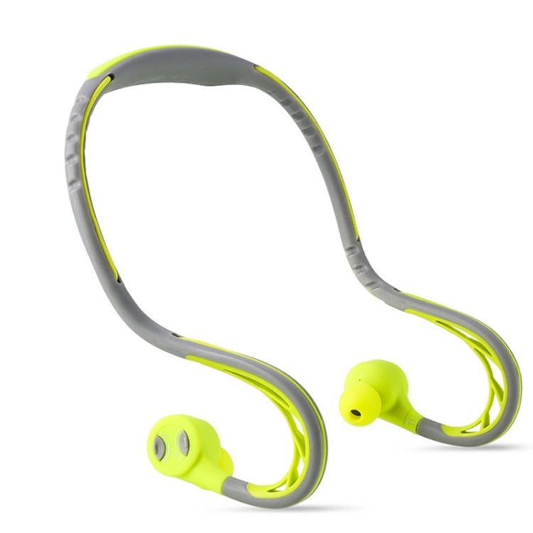 REMAX RB-S20 Bluetooth 4.2 Rotatable Ear Shell Rear-mounted Bluetooth Sports Earphone(Yellow) by REMAX