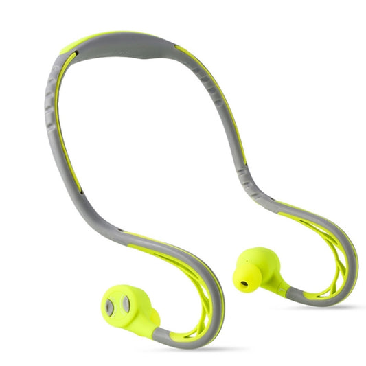 REMAX RB-S20 Bluetooth 4.2 Rotatable Ear Shell Rear-mounted Bluetooth Sports Earphone(Yellow) by REMAX