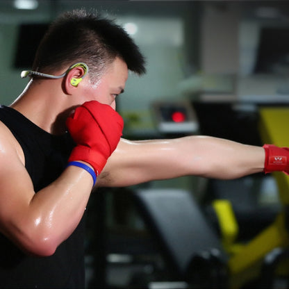 REMAX RB-S20 Bluetooth 4.2 Rotatable Ear Shell Rear-mounted Bluetooth Sports Earphone(Yellow) by REMAX