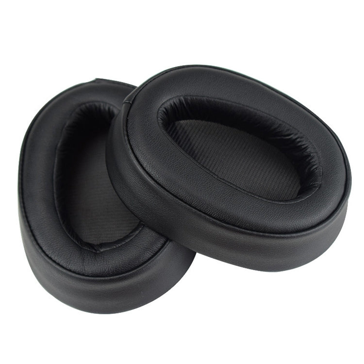 2pcs Sponge Headphone Protective Case for Sony MDR-100ABN / WH-H900N(Black) by bashfashion