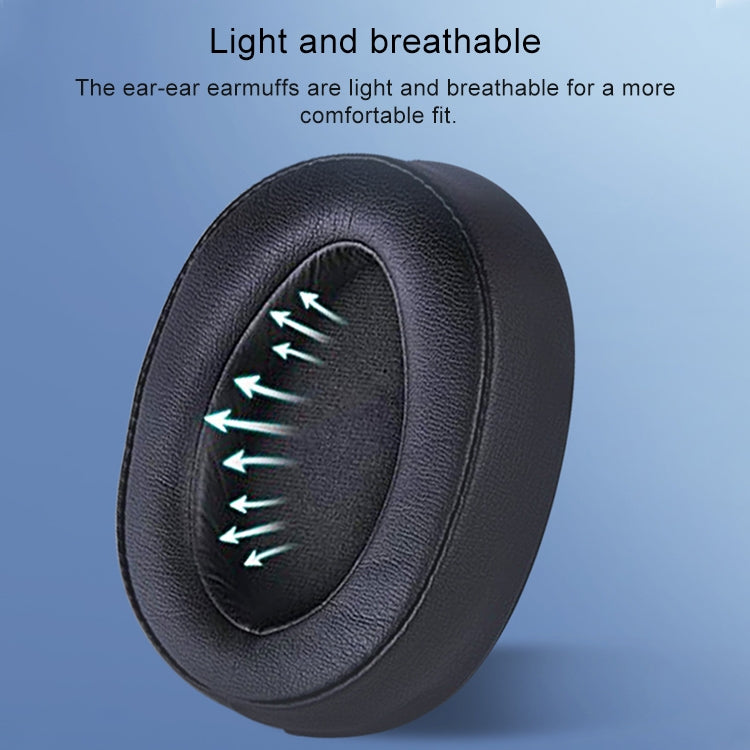 2pcs Sponge Headphone Protective Case for Sony MDR-100ABN / WH-H900N(Twilight red) by bashfashion