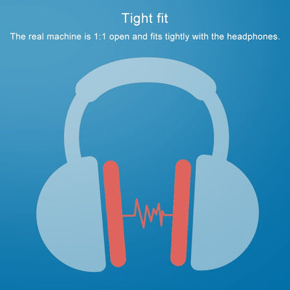 2pcs Sponge Headphone Protective Case for Sony MDR-100ABN / WH-H900N(Gold) by bashfashion