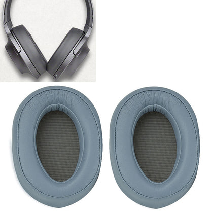 2pcs Sponge Headphone Protective Case for Sony MDR-100ABN / WH-H900N(Blue) by bashfashion