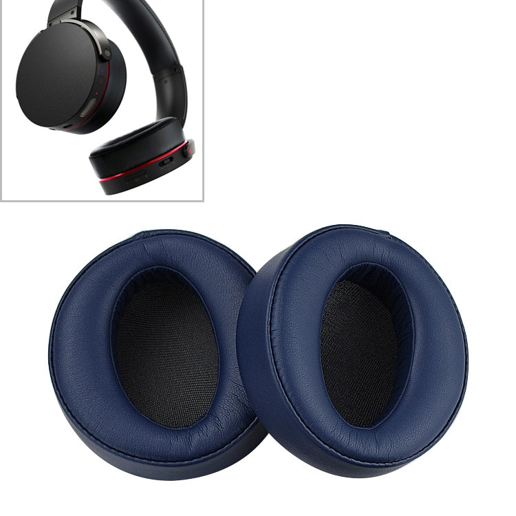 2pcs Sponge Headphone Protective Case for Sony MDR-XB950BT / MDR-XB950B1(Blue) by bashfashion