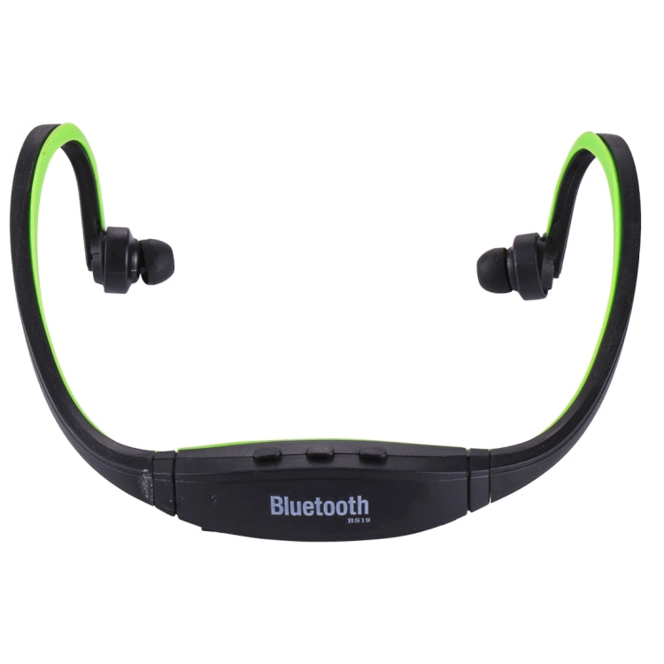 BS19 Life Sweatproof Stereo Wireless Sports Bluetooth Earbud Earphone In-ear Headphone Headset with Hands Free Call, For Smart Phones & iPad & Laptop & Notebook & MP3 or Other Bluetooth Audio Devices(Green) by bashfashion