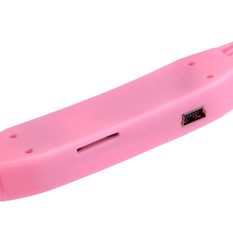 506 Life Waterproof Sweatproof Stereo Wireless Sports Earbud Earphone In-ear Headphone Headset with Micro SD Card Slot, For Smart Phones & iPad & Laptop & Notebook & MP3 or Other Audio Devices, Maximum SD Card Storage: 8GB(Pink) by bashfashion