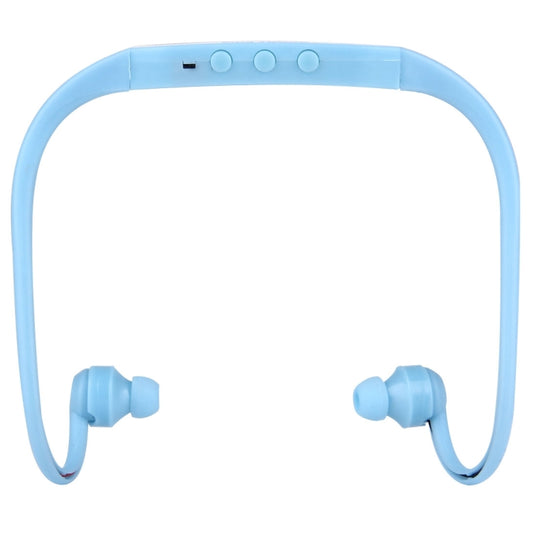 506 Life Waterproof Sweatproof Stereo Wireless Sports Earbud Earphone In-ear Headphone Headset with Micro SD Card Slot, For Smart Phones & iPad & Laptop & Notebook & MP3 or Other Audio Devices, Maximum SD Card Storage: 8GB(Blue) by bashfashion