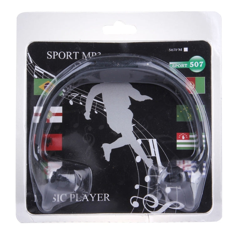 507 Life Waterproof Sweatproof Stereo Wireless Sports Earbud Earphone In-ear Headphone Headset with Micro SD Card Slot, For Smart Phones & iPad & Laptop & Notebook & MP3 or Other Audio Devices, Maximum SD Card Storage: 32GB(Black) by bashfashion