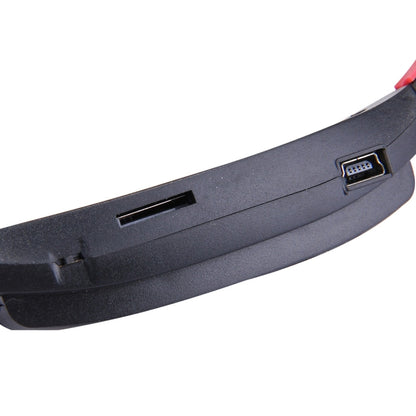 507 Life Waterproof Sweatproof Stereo Wireless Sports Earbud Earphone In-ear Headphone Headset with Micro SD Card Slot, For Smart Phones & iPad & Laptop & Notebook & MP3 or Other Audio Devices, Maximum SD Card Storage: 32GB(Red) by bashfashion