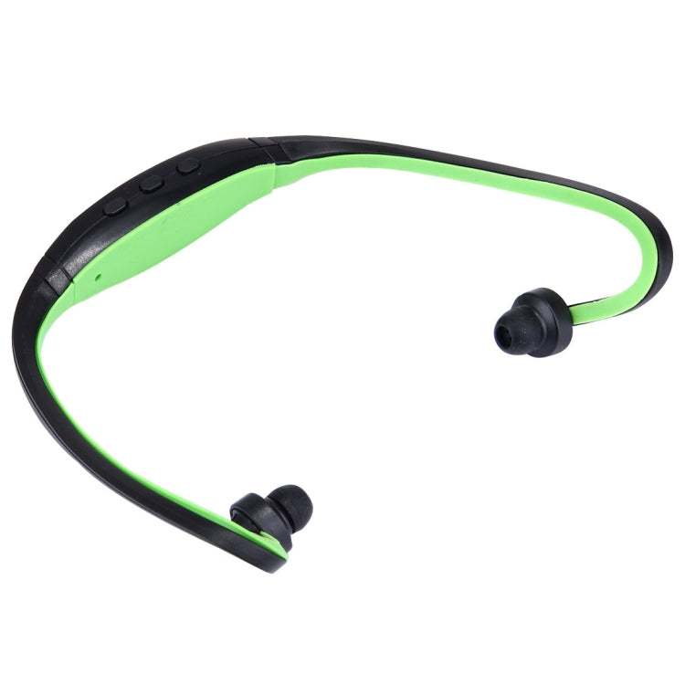 BS19C Life Waterproof Stereo Wireless Sports Bluetooth In-ear Headphone Headset with Micro SD Card Slot & Hands Free, For Smart Phones & iPad or Other Bluetooth Audio Devices(Green) by bashfashion