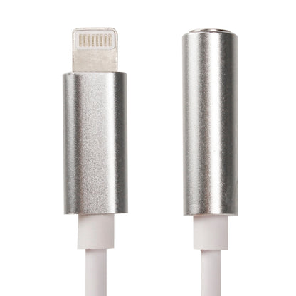 8 Pin to 3.5mm Audio Adapter, Length: About 12cm, Support iOS 13.1 or Above(Silver) by bashfashion