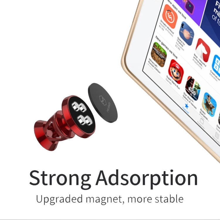 Mcdodo CM-2571 Yao Series Car Air Outlet Vent Mount Phone Holder Stand, For iPhone, Samsung, Huawei, Lenovo, Xiaomi, Sony, HTC(Red) by Mcdodo