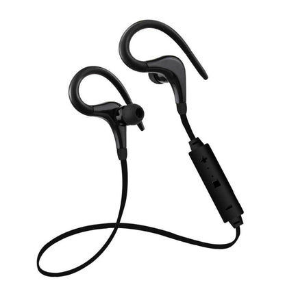 BT-1 Wireless Bluetooth In-ear Headphone Sports Headset with Microphones, for Smartphone, Built-in Bluetooth Wireless Transmission, Transmission Distance: within 10m(Black) by bashfashion