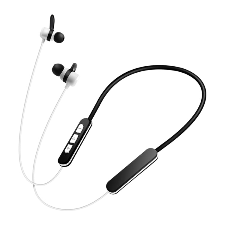 BT-KDK58 In-Ear Wire Control Sport Magnetic Suction Wireless Bluetooth Earphones with Mic, Support Handfree Call, For iPad, iPhone, Galaxy, Huawei, Xiaomi, LG, HTC and Other Smart Phones(White) by bashfashion