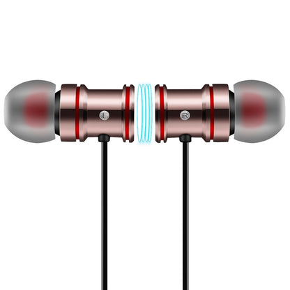 BTH-828 Magnetic In-Ear Sport Wireless Bluetooth V4.1 Stereo Waterproof Earbuds Earphone with Mic, for iPhone, Samsung, HTC, LG, Sony and other Smartphones by bashfashion