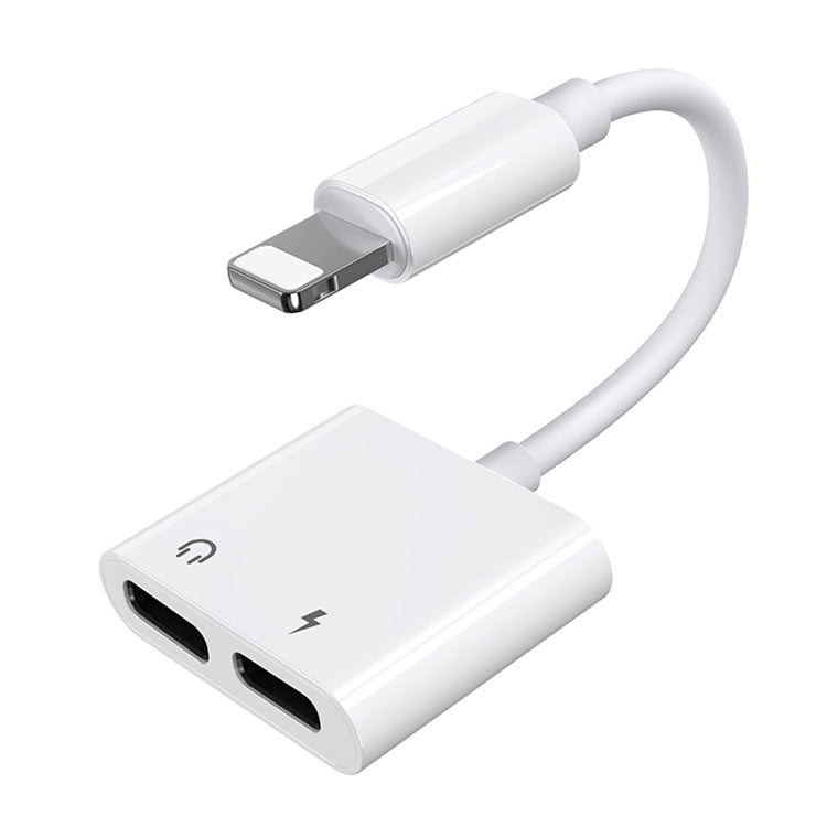 JOYROOM S-Y104 Ben Series Apple Dual Lightning Adapter, Length: 1.2m(White) by JOYROOM