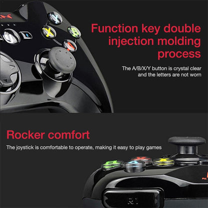 PXN PXN-6603 MFI Mobile Phone Wireless Bluetooth Game Handle Controller, Compatible with iOS System(Black) by PXN