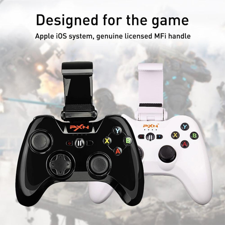 PXN PXN-6603 MFI Mobile Phone Wireless Bluetooth Game Handle Controller, Compatible with iOS System(Black) by PXN
